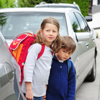 Schulkinder Schulkinder