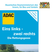 Cover 'Eins links, zwei rechts - Regeln für die Rettungsgasse' Cover 'Eins links, zwei rechts - Regeln für die Rettungsgasse'