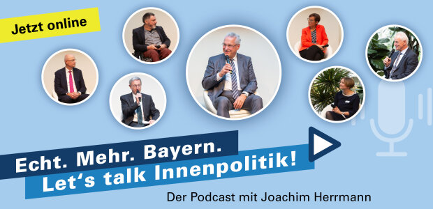 Podcast-Folge 6 Verkehrssicherheit - © Bayerisches Innenministerium Grafik zur Podcast-Folge 6